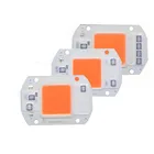 Светодиодный чип полного спектра COB 20 Вт 30 Вт 50 Вт ac220в110 В, растительный светильник Светодиодный прожектор, модуль лампы 380-840nm 1 шт.