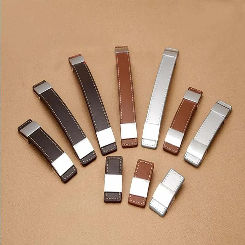 10 шт. европейские ручки для шкафов с кожаными ящиками | Обустройство дома