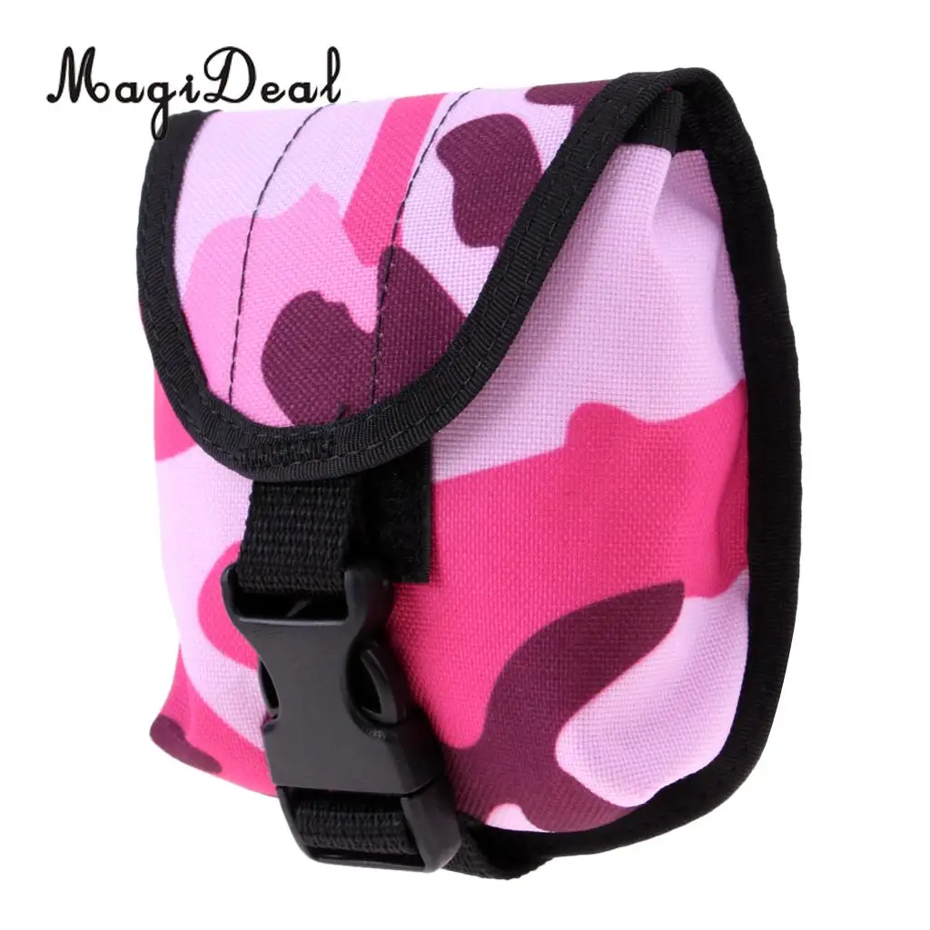 Red Camo Универсальный чехол MagiDeal для подводного плавания с карманом, быстроразъемным ремешком и пряжкой, разноцветный Чехол для плавания, подводного плавания, дайвинга, рыбалки - Цвет: Red Camo