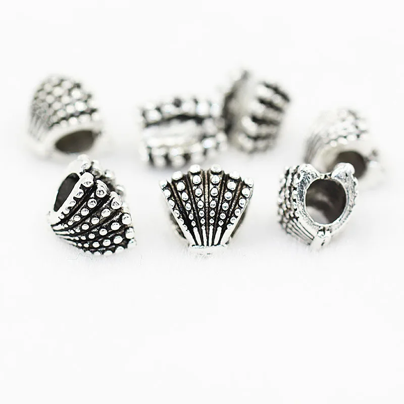 Большие крупнопористые Бусины Из Сплава в виде ракушек браслет из бисера