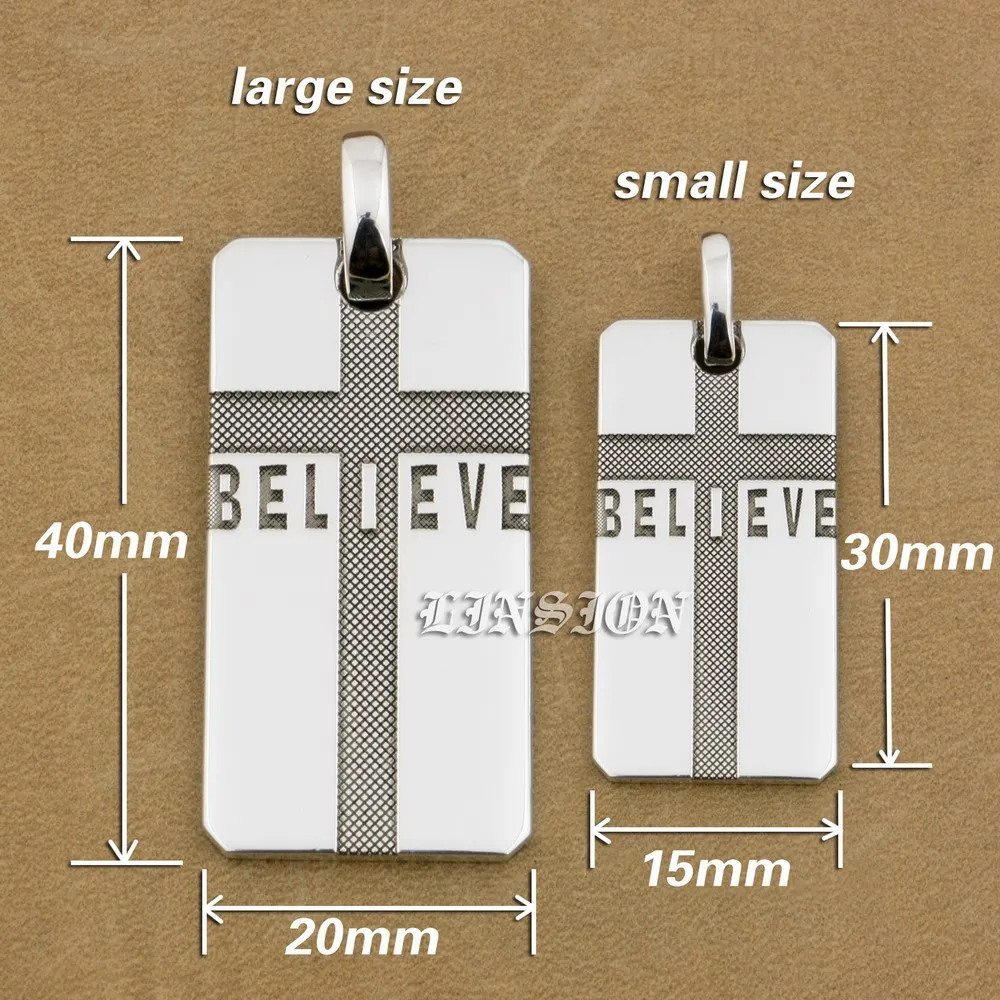 LINSION ручная работа 999 Чистое серебро реальная фотография 9X118|charm holder necklace|charm enhancer