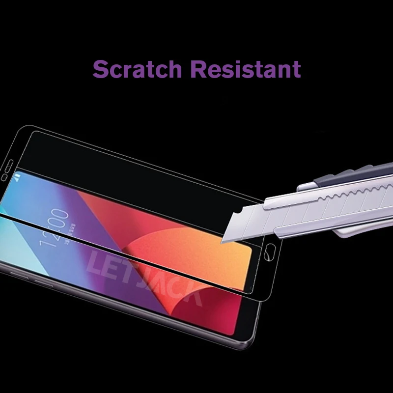 Взрывозащищенный Полноэкранный протектор экрана для LG G7 Q6 G6 V20 закаленное стекло