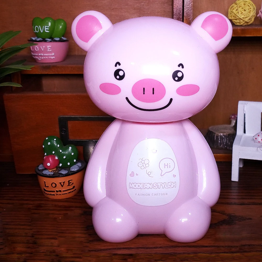 DeFong Cartoon Beastie LED Desk Lamp Two-level Dimmerable USB Rechargeable Foldable Plastic Toy Reading Study Table Night Lights Лампы и