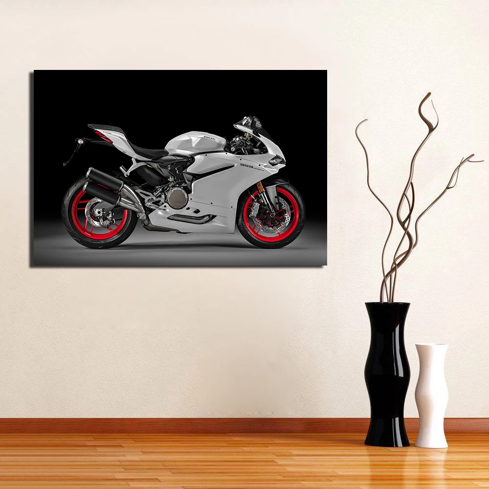 Настенные художественные картины мотоцикла Ducati 959 Panigale постер печать на холсте в