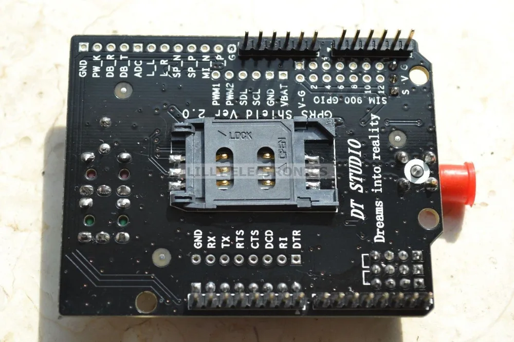 SIM900 GPRS GSM плата для разработки с 4 частотными антеннами|board|board boardboard development |