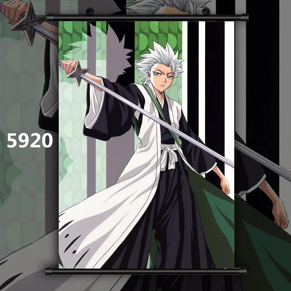 Bleach Hitsugaya Toushirou Аниме Манга настенный плакат прокрутки - Цвет: 5920