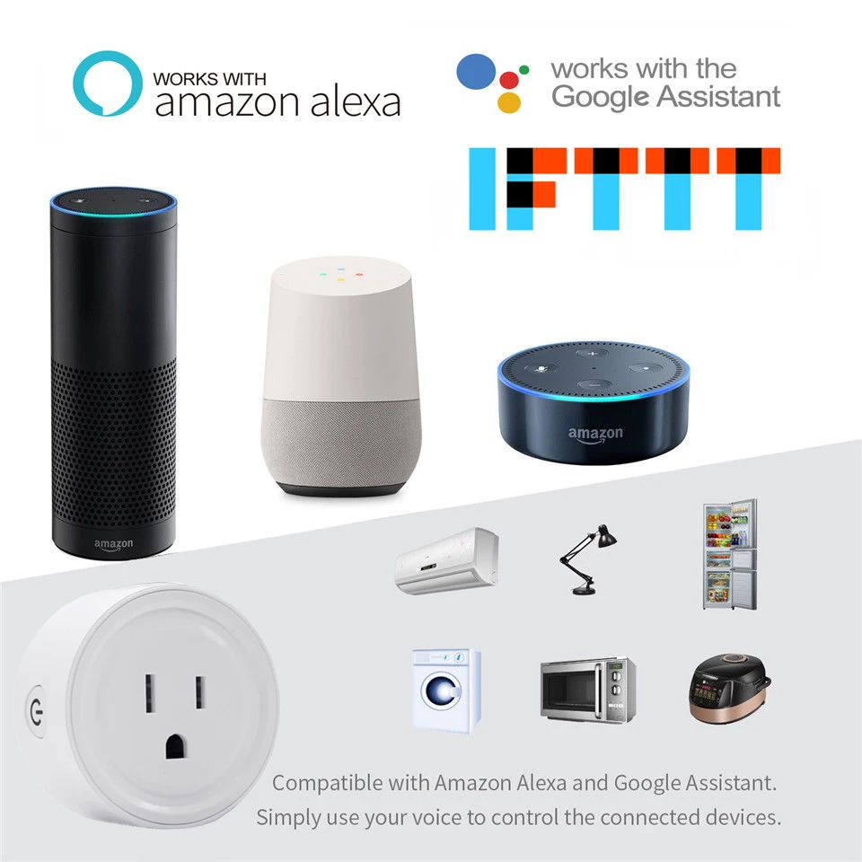 Умная розетка eWeLink Zigbee светильник ключатель света для шлюза с Wi-Fi 10 А голосовое