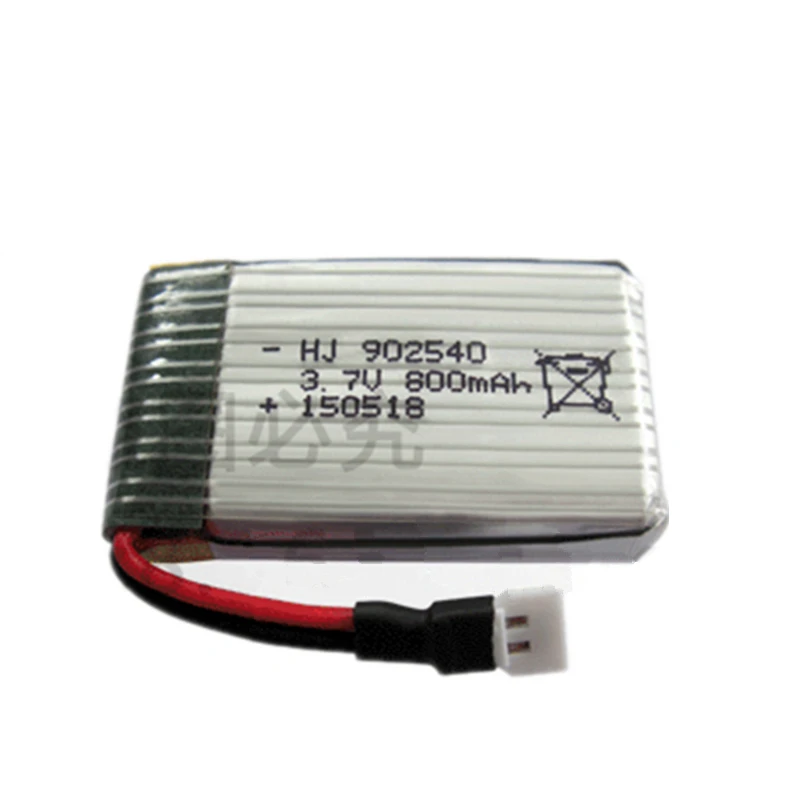 Аккумуляторная батарея 3 7 в 800 мАч для Syma X5C X5SC X5SW M68 четырехосевая модель самолета
