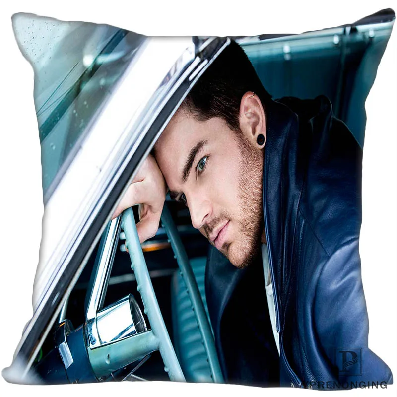Square Pillowcases На заказ Наволочка Адам Ламберт квадратная на молнии Подушка Cover35X35, 40x40,45x45 см(одна сторона) 180522-17-54 - Цвет: Square Pillowcases