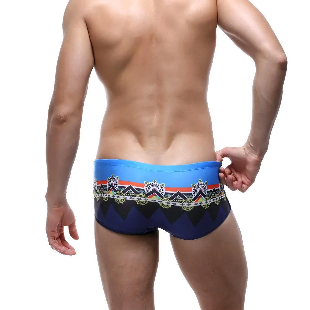 Сексуальный мужской купальник с принтом мужские плавки купальные шорты