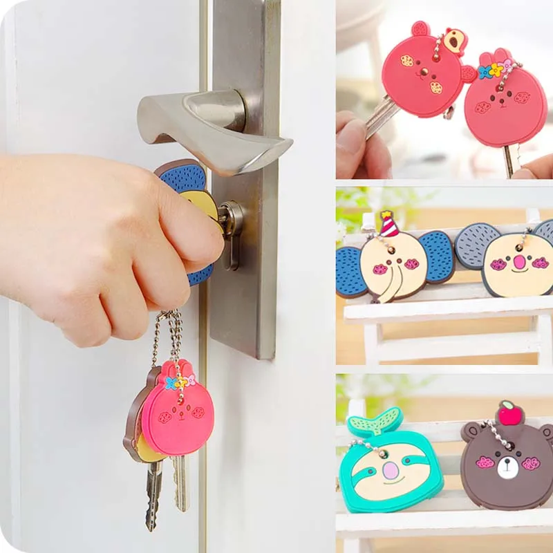 100 шт. DIY мини карманные фигурки монстров 3D ключ крышка кулон вечерние украшения