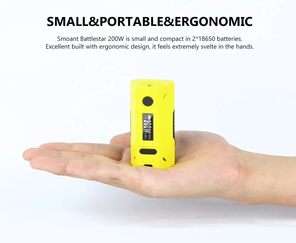 Smoant набор Battlestar Smoant Battlestar 200 Вт мод с Battelestar RTA комплект вейп-комплект электронной сигареты