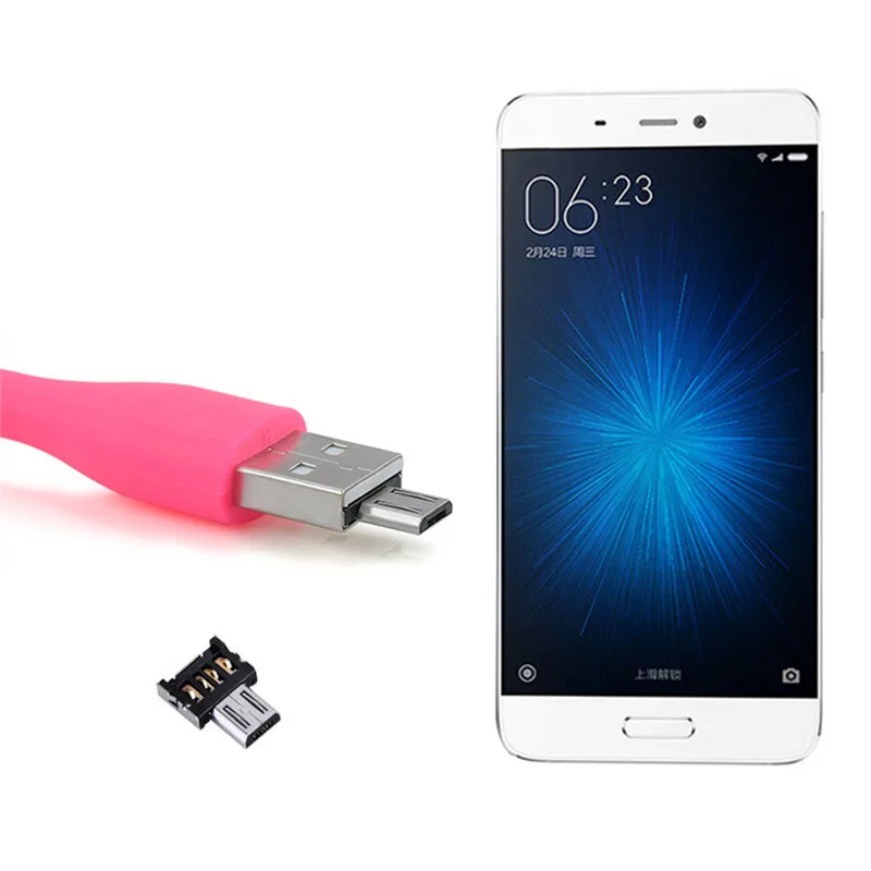 1 х USB/Micro двухлистный мини вентилятор для внешнего аккумулятора Xiaomi ноутбука и