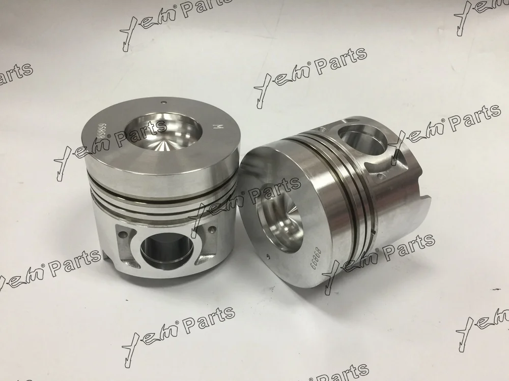 For Isuzu FE6T FE6TA engine Piston +piston pin |