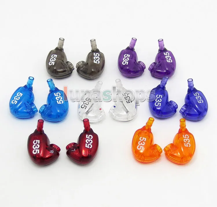 LN004671 запасные части корпус оболочки Корка Для Shure SE535 звукоизоляция шума наушники серый