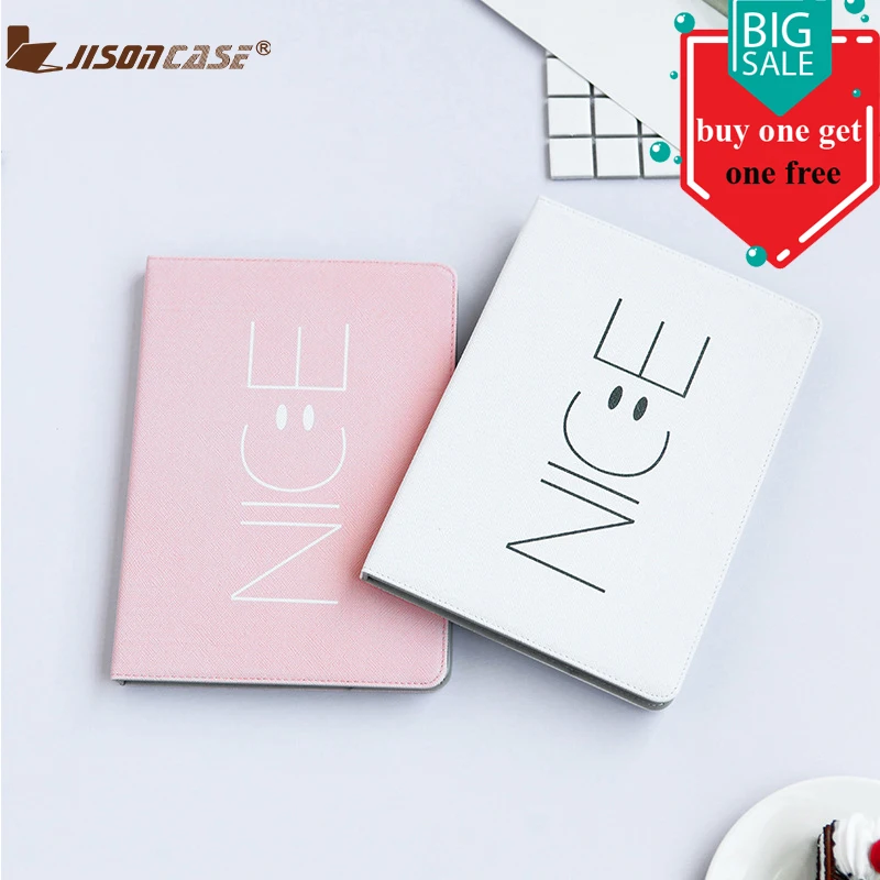 Jisoncase Новый чехол для планшетов iPad Pro 10 5 дюймов милый мультяшный защитный книжка с