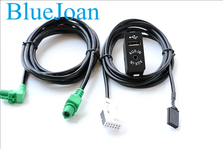 Абсолютно Новый BlueJoan GPS навигационный кабель USB AUX в штепсельной вилке адаптер
