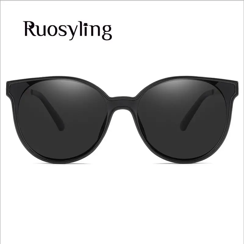 Ruosyling женские солнцезащитные очки поляризованные UV 400 кошачий глаз для девушек