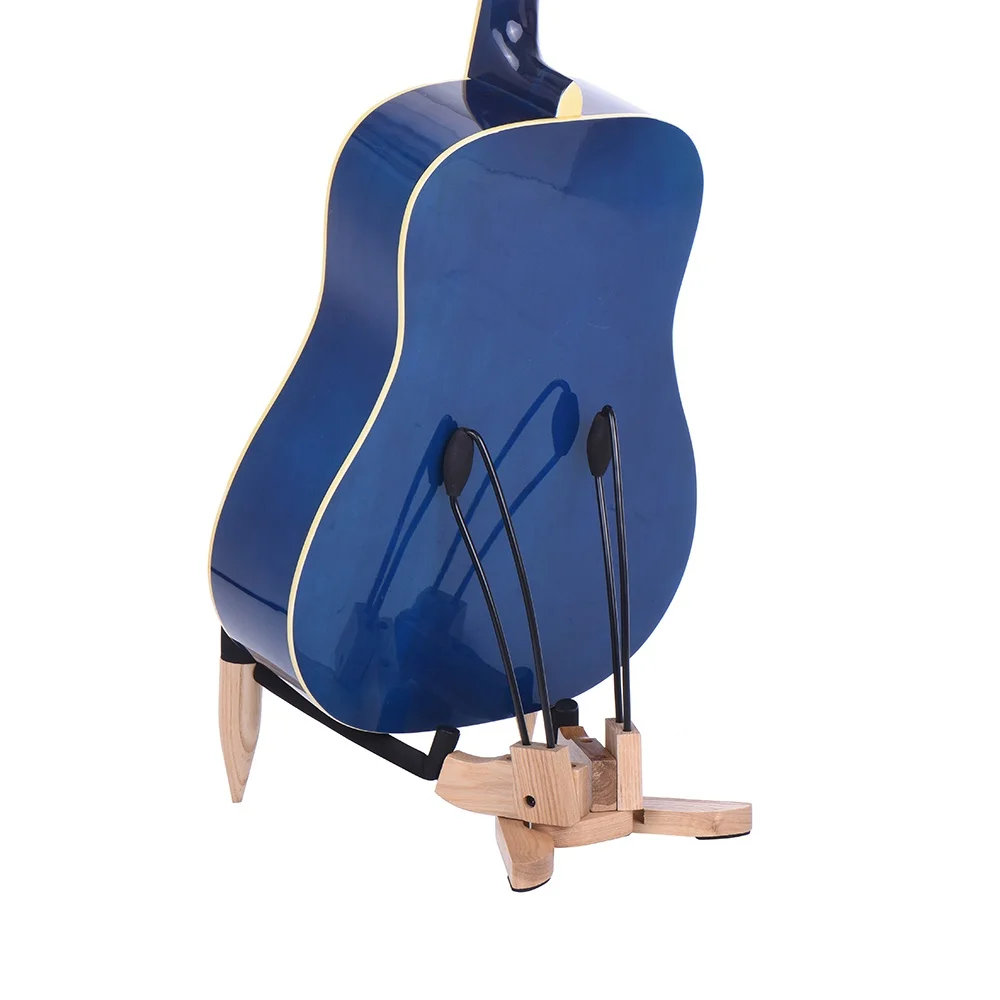 Складная подставка для музыкальных инструментов держатель из твердой древесины