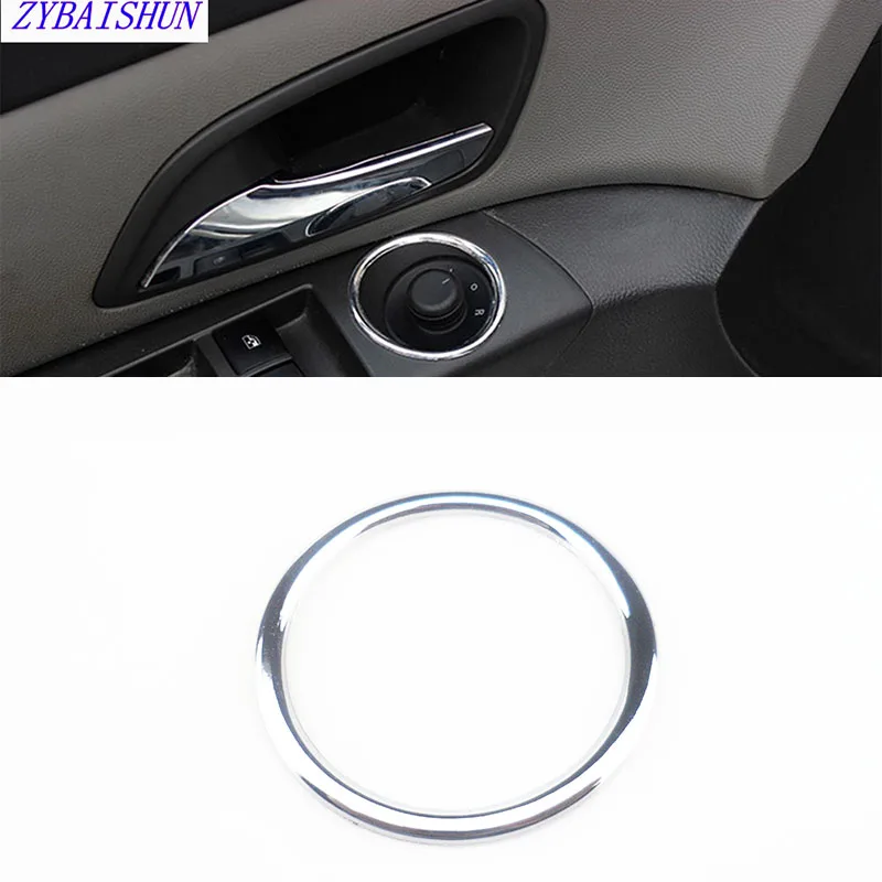 ABS Chroma Rim декоративная ручка зеркала внешнее кольцо Накладка для Chevrolet Cruze