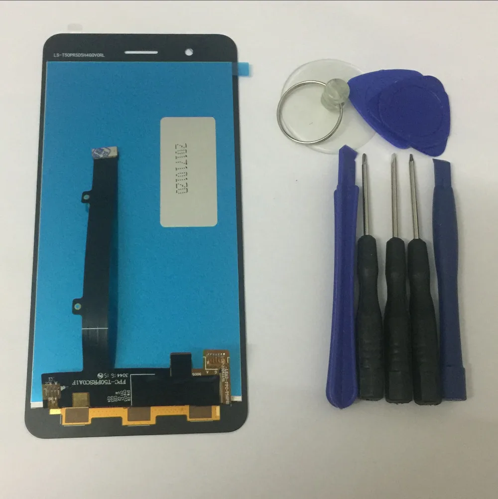 Для zte лезвие BA510 BA510C A510 черный Сенсорный экран планшета Сенсор + ЖК дисплей