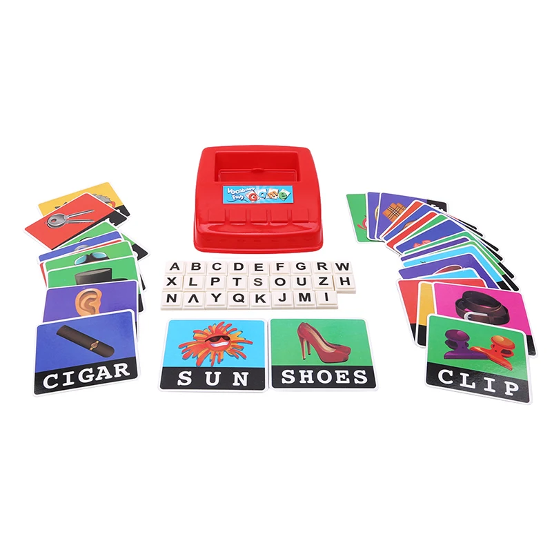 Английский язык ABC Алфавит буквы карточная игра выучите США детские развивающие