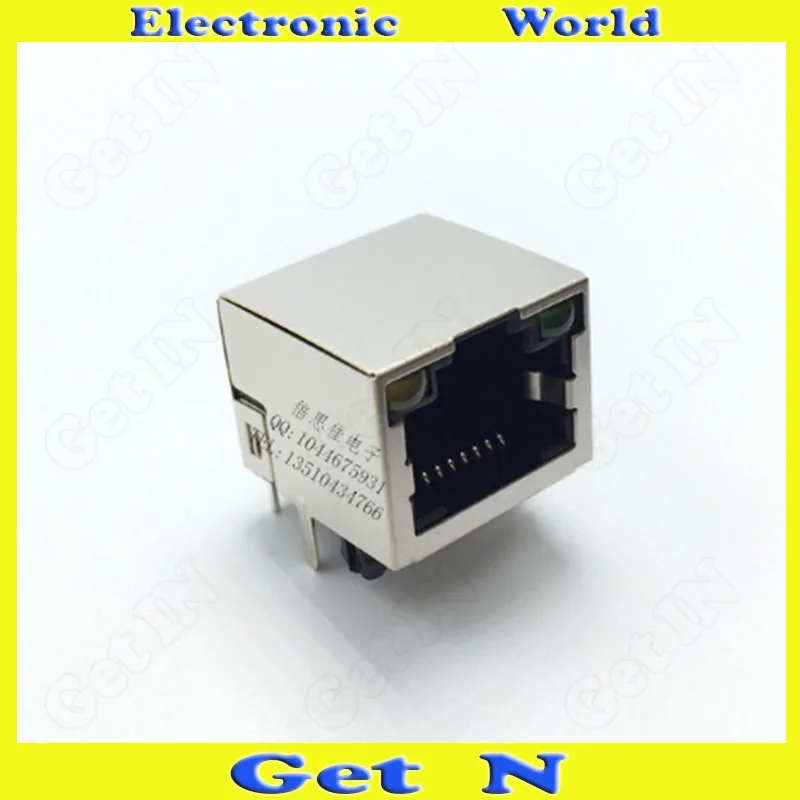 Сетевые Разъемы 8P8C женские RJ45 5 шт. 100 шт.|lamp connector|l connector |