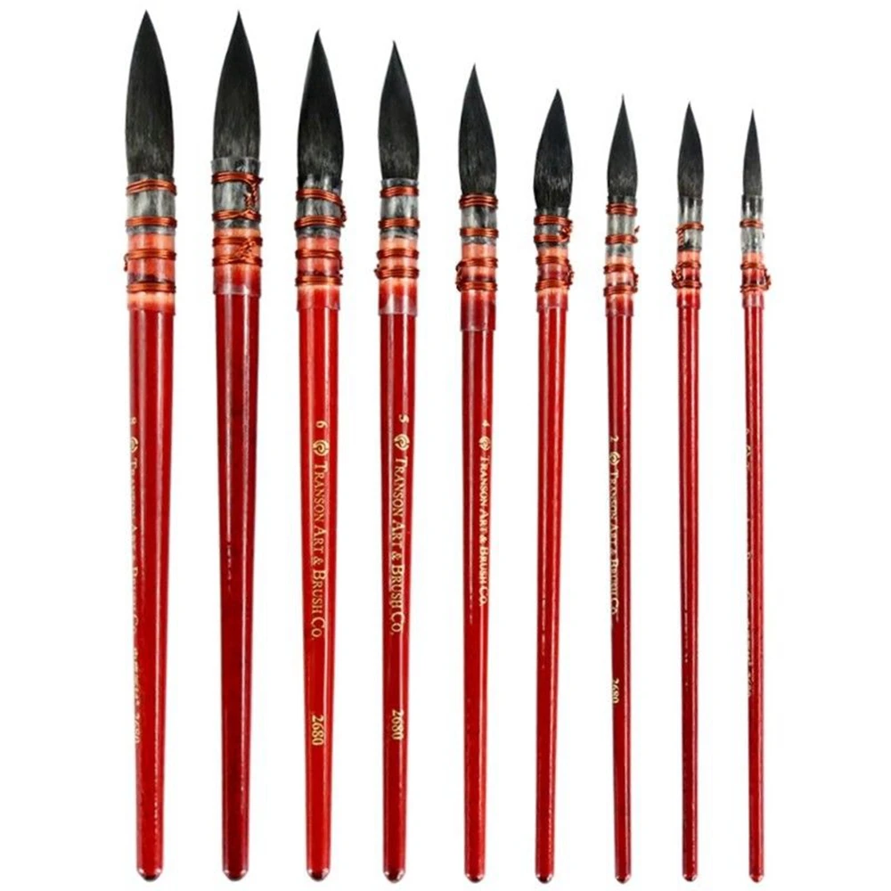 Кисть из беличьей шерсти для рисования акварелью древняя кисть поставка CLL9055 |