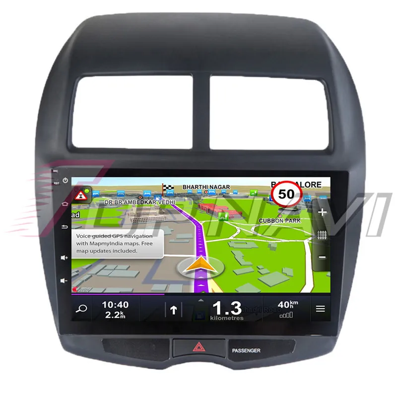 Автомобильный GPS плеер радио для Mitsubishi ASX 2013 10 1 '' Android 8 Topnavi автомобильная