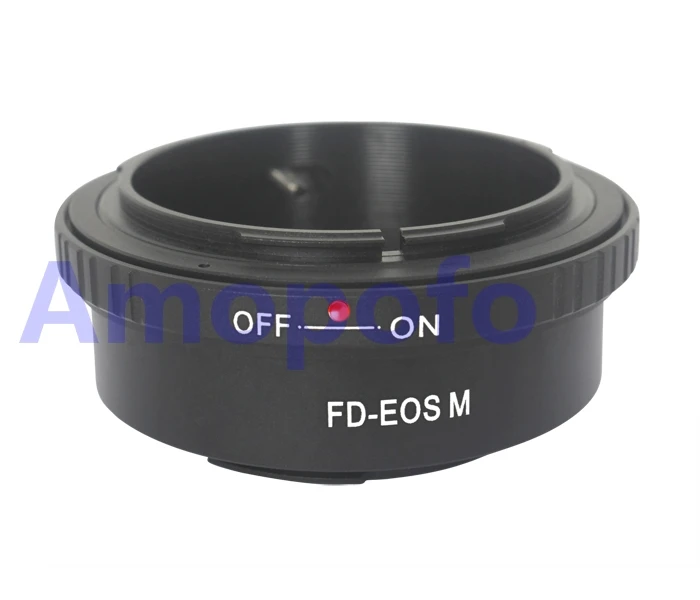 

AMOPOFO FD-EOSM, For Canon FD Mount Lens To for Canon EOSM EF-M Mirrorless Digital Camera