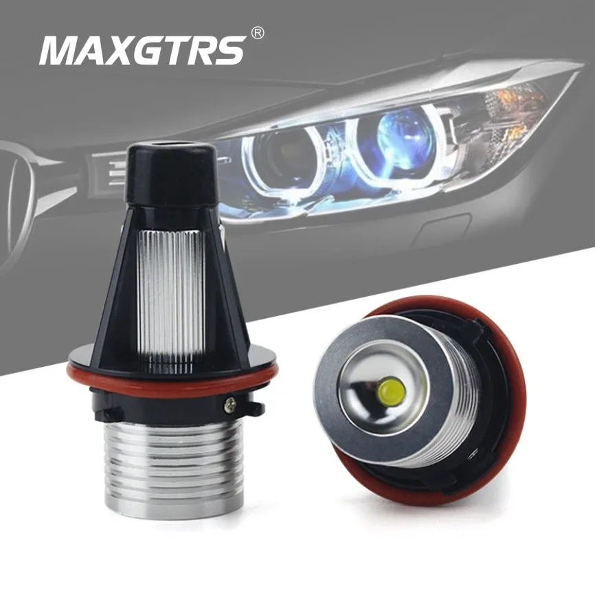 2x5 Вт 10 Bridgelux чип LED гало маркер для автомобиля Ангельские Глазки лампа
