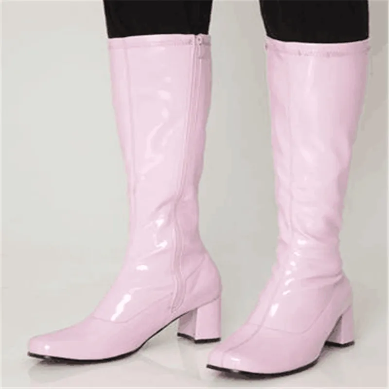 High heels with square new European and nightclub high quality boots for women's dancing shoes | Спорт и развлечения