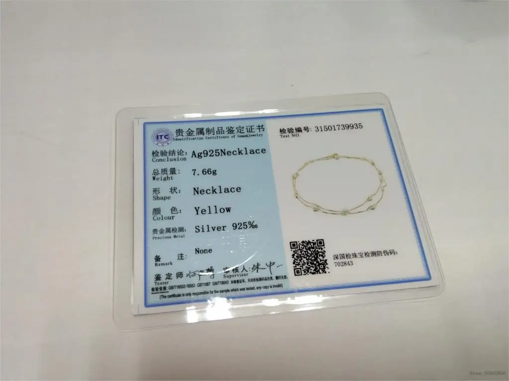 LEKANI Кристалл из Swarovski 925 стерлингового серебра цепь ожерелье с незакрепленными жемчужинами очарование свадьбы события колье ожерелье ювелирные украшения