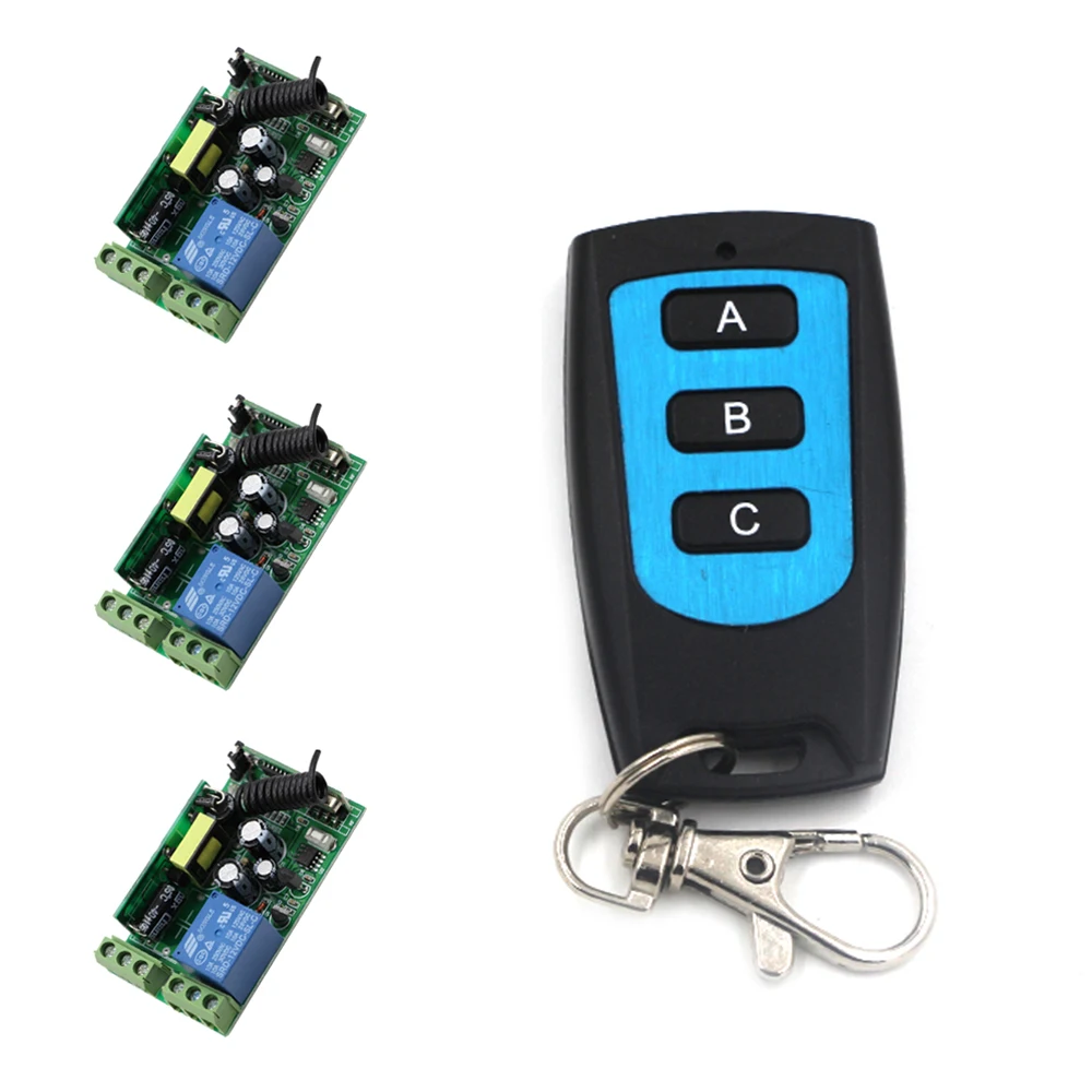 

Беспроводные ресиверы и передатчик высокого качества, 85 в, 110 В, 120 В, 220 В, 1 канал, 10 А