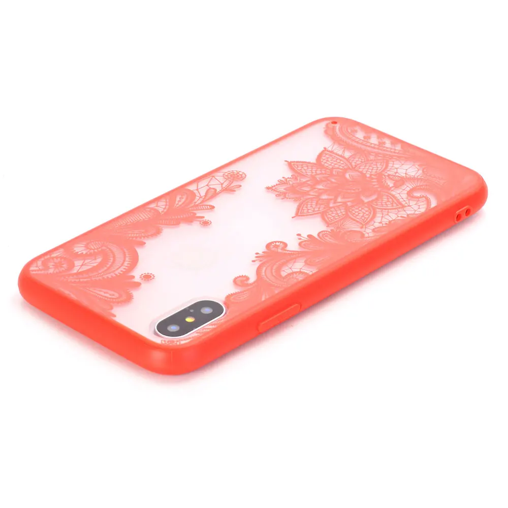 Чехол Boucho для iphone SE 5S 5 6 6S 7 8 Plus с цветочным рисунком Пейсли Мандала хна чехлы X