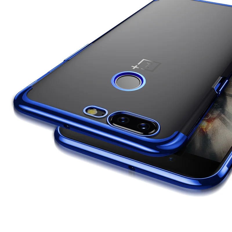 Zoerax крышка OnePlus 5 т случае лазерный покрытие мягкой ультра тонкий анти-опрокинуть
