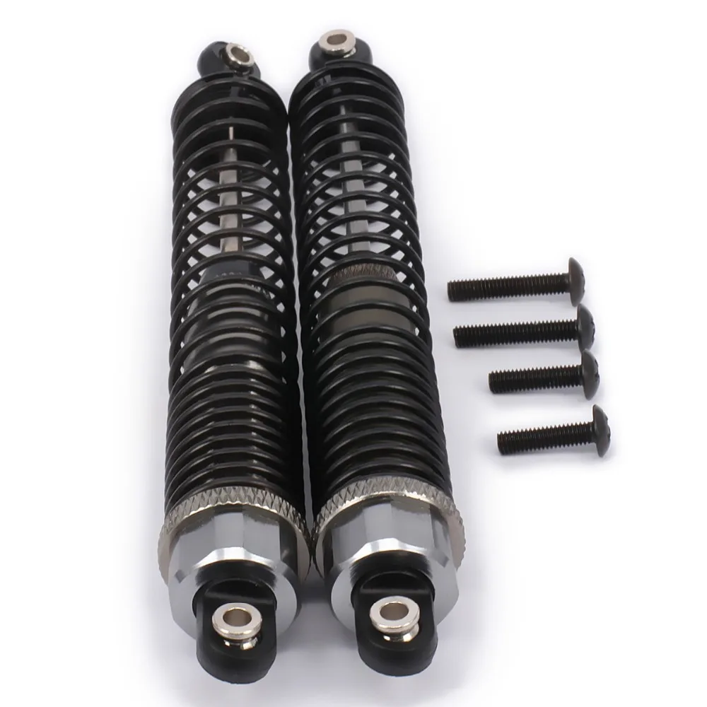 2PCS Oil Filled 130mm Aluminum Rear Shock Absorber For Rc Hobby Model Car 1/10 Wltoys K949-011 Climbing Crawler Hop-Up Parts | Игрушки и