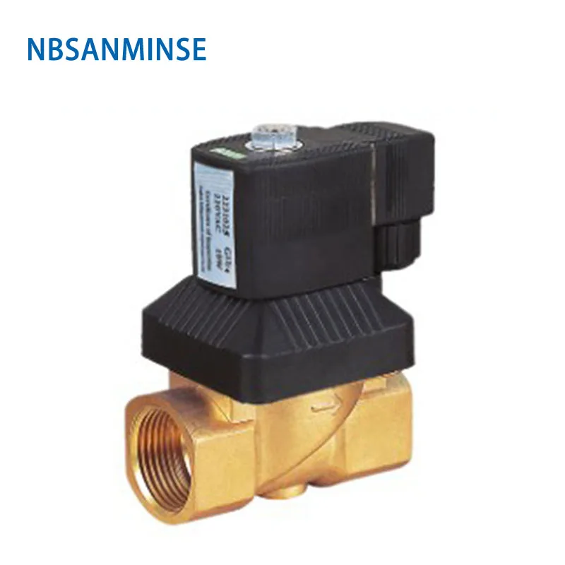 Диафрагменный электромагнитный клапан NBSANMINSE модель 10/15 1/4 3/8 1/2 3/4 1 дюйм высокое