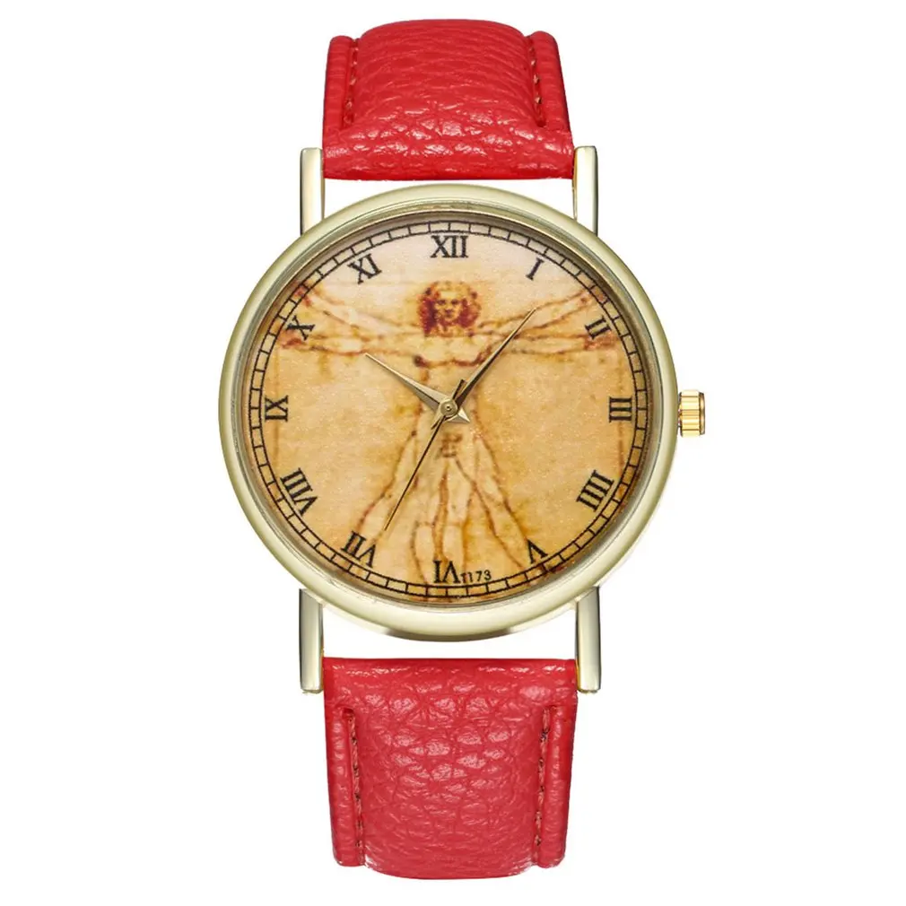 Модная Высококачественная брендовая выгодно T173 модный кожаный ремешок зеркало