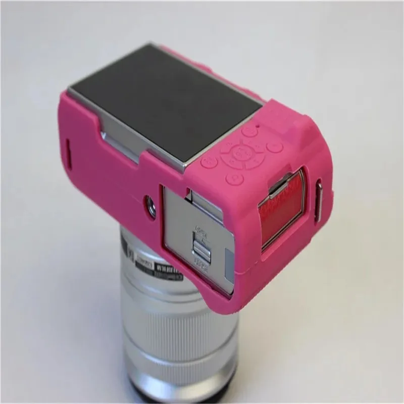 Ocotex Новый горячий силиконовый чехол резиновый корпус защитный для Fujifilm Fuji XA3 XA-3