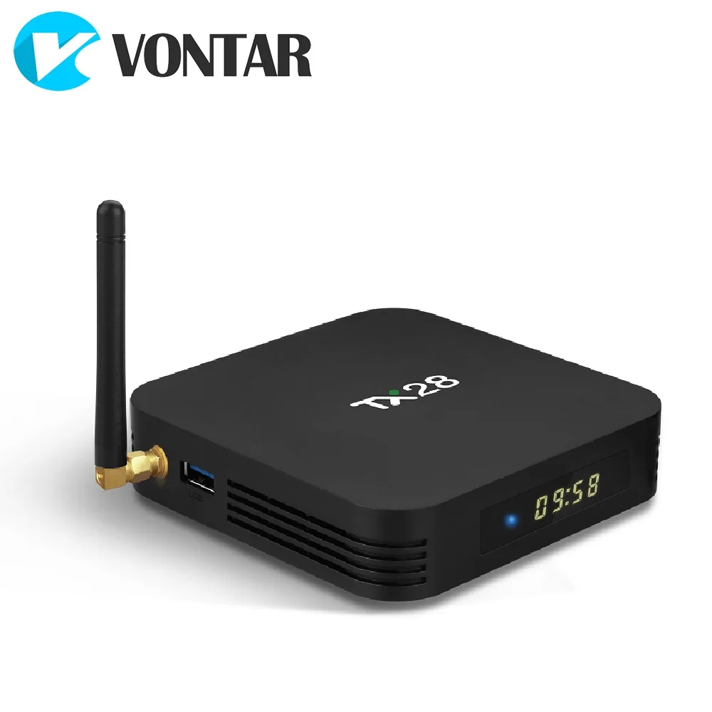 Vontar TX28 Smart ТВ Box Android 7 1 4 ГБ 32 RK3328 ядра 100 м LAN 2 г/5 ГГц Wi Fi Bluetooth tanix телеприставке|smart tv