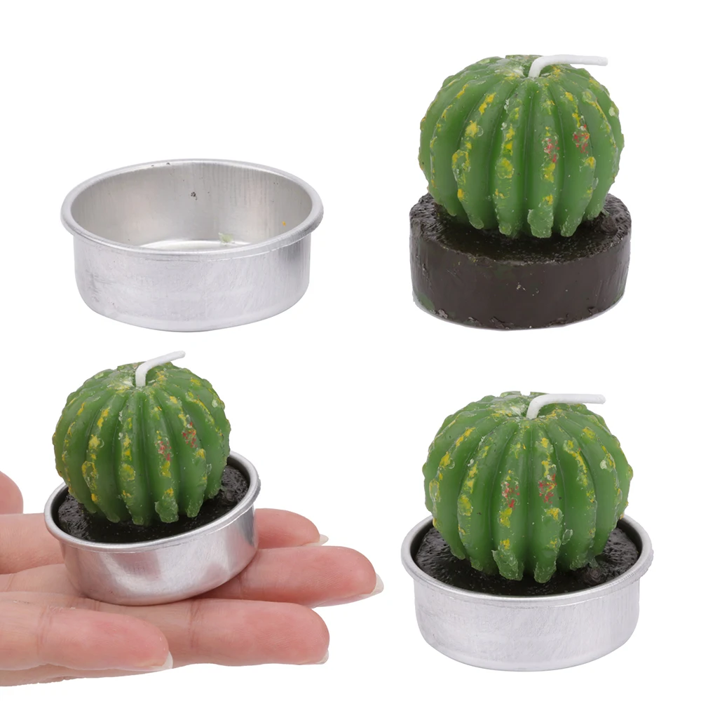 12 шт./компл. ароматерапия ремесло свечи моделирование сочный кактус прекрасные