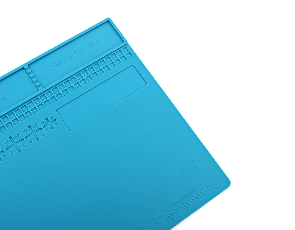 DIYFIX 34x24 см ESD теплоизоляция силиконовый пайки стол Pad Телефон ПК компьютер BGA ремонт коврики обслуживания платформы DIY инструмент