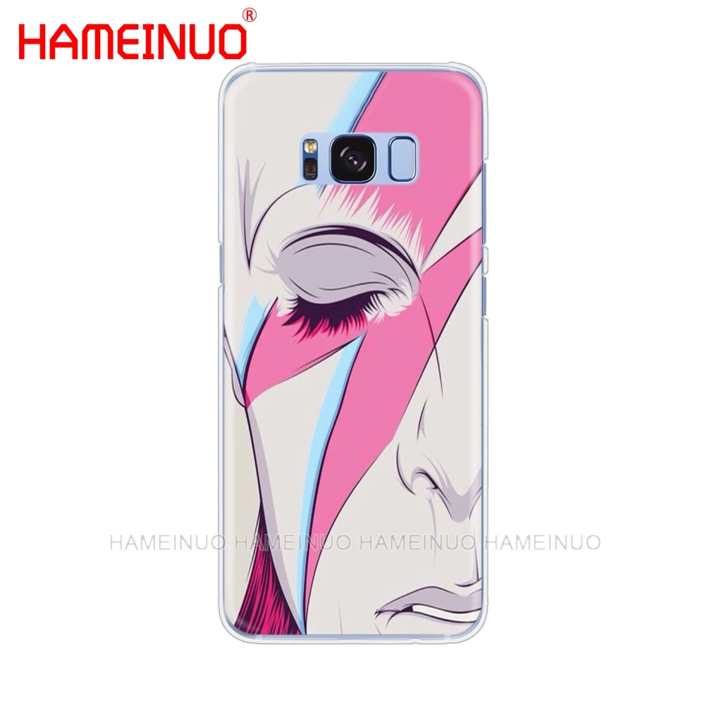 HAMEINUO David Bowie чехол для сотового телефона Samsung Galaxy S9 S7 edge PLUS S8 S6 S5 S4 S3 MINI|Бамперы| |