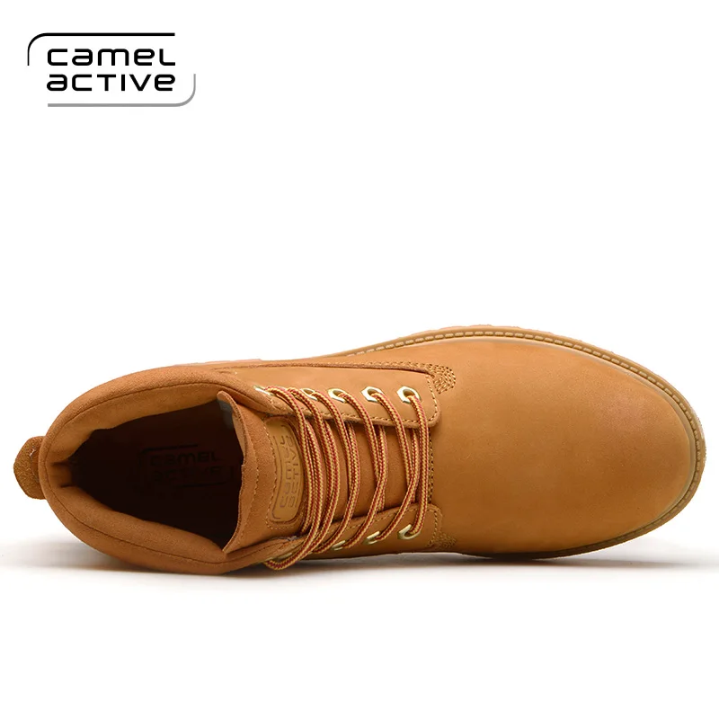 Camel Active/Новинка Мужская обувь для пешего туризма водонепроницаемая кожаная