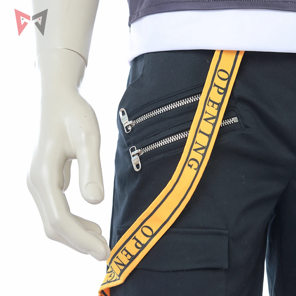 MMGG lyzzr Love and producer Cosplay bai qi Costume T shirt pants custom made size | Тематическая одежда и униформа