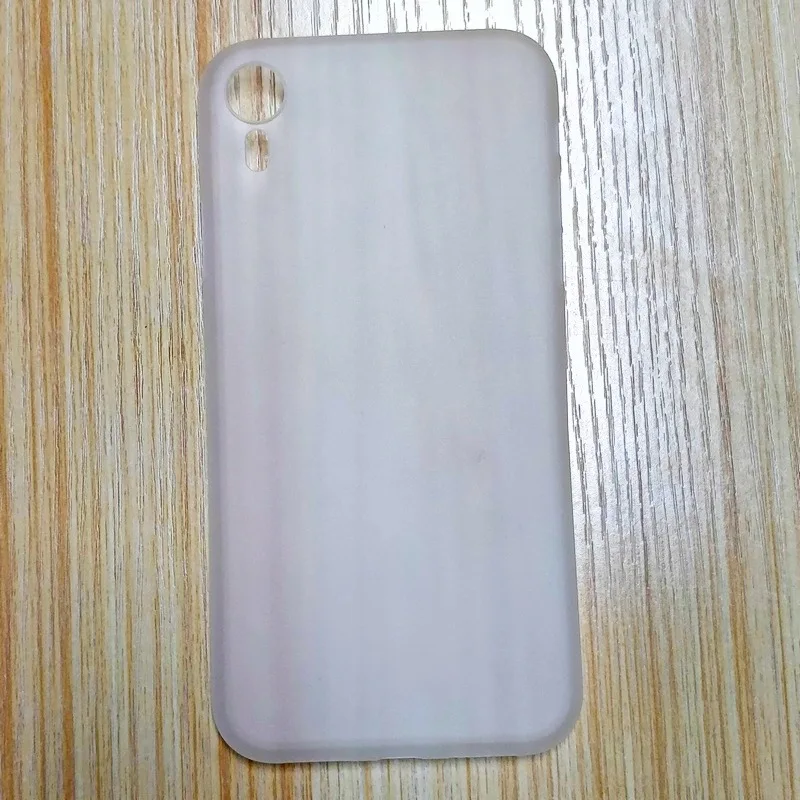 Transparent Matte Прозрачные чехлы для телефона прозрачная задняя крышка из ТПУ для iPhone 5 6 6s 7 8 X XS чехол для MAX XR мягкий прозрачный силиконовый прозрачный чехол на заднюю панель - Цвет: Transparent Matte