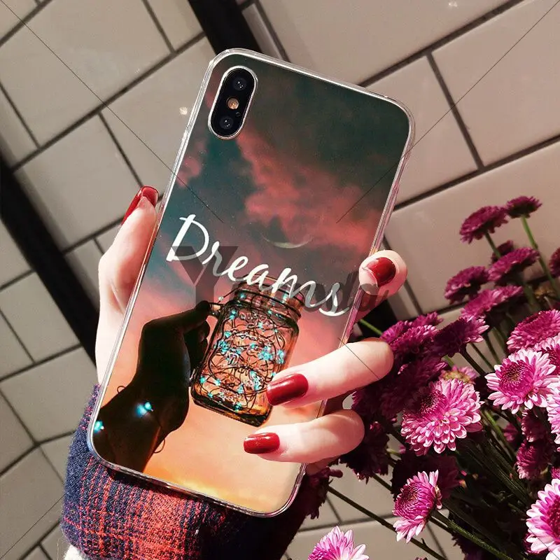 Чехол для телефона Yinuoda Far mountain sea с воздушным шаром и легкой печатью на заказ iPhone 8