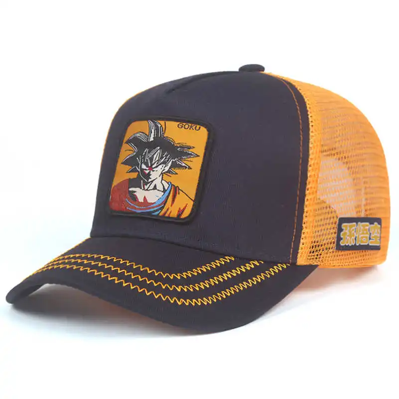 Новая мода GOKU VEGETA Broli Dragon Ball бейсболки воздухопроницаемые кроссовки для мужчин Snapback кепки Солнцезащитная шляпа для женщин bone caps Casquette - Цвет: GOKU