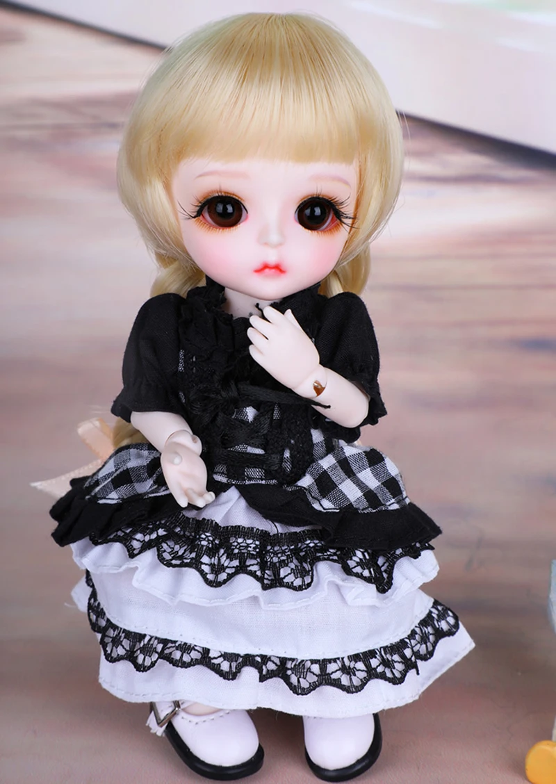 Новое поступление полный комплект 1/8 BJD кукла BJD/SD милая Lina Miu полимерная шарнирная